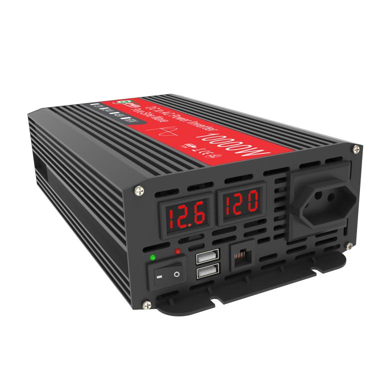 Gurxun 1500W Dual USB Fast Charger Dual Digital Display Pure Sine Wave Inverter, EU Plug 12V To 220V, US Plug 12V To 110V, Brazil Plug 12V To 110V, Brazil Plug 12V To 220V Gurxun 1500W Dual USB Fast Charger Dual Digital Display Pure Sine Wave Inverter, EU Plug 12V To 220V, US Plug 12V To 110V, Brazil Plug 12V To 110V, Brazil Plug 12V To 220V